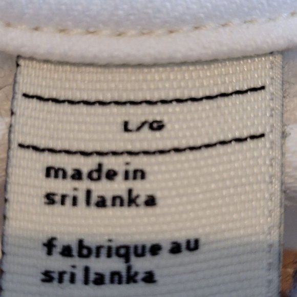 Levis White Denim Jacket Journey Upcycle Patch Band Adult Size Large - Picture 4 of 9